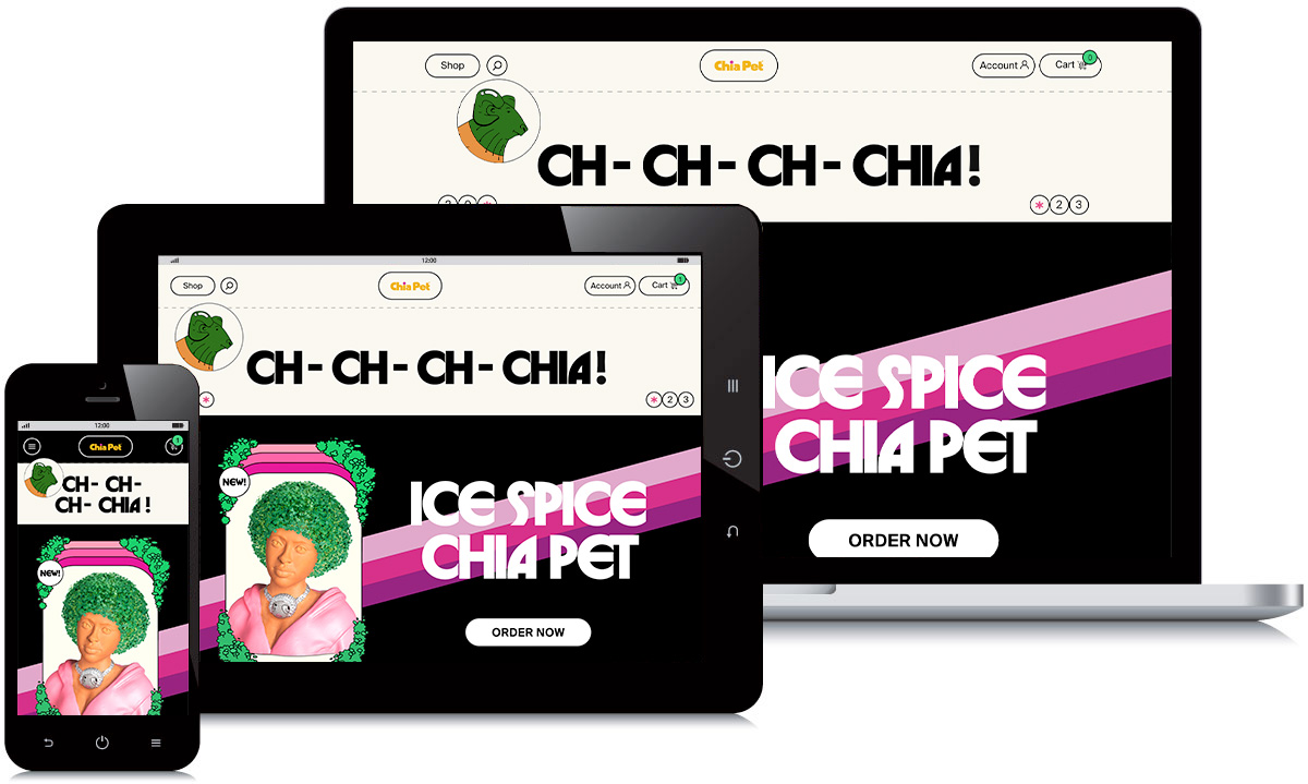 Chia Website - Responsive Web Design