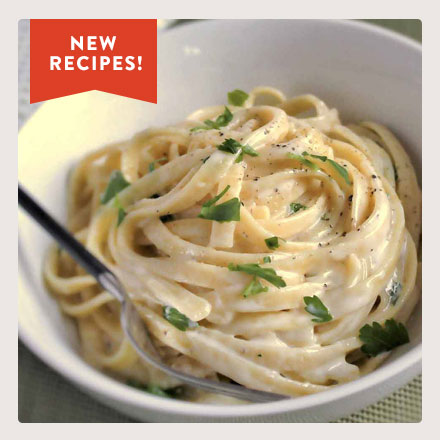 Quick, Creamy White Sauce Pastas