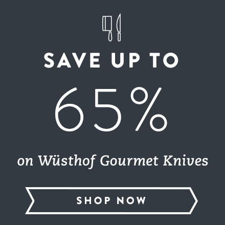 Save up to 65% on Wusthof Gourmet Knives