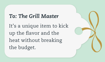 To the Grill Master