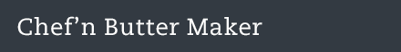 Chef'n Butter Maker