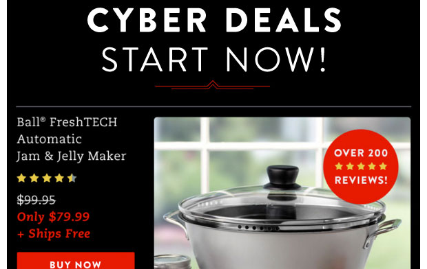 Cyber Deals Start Now!