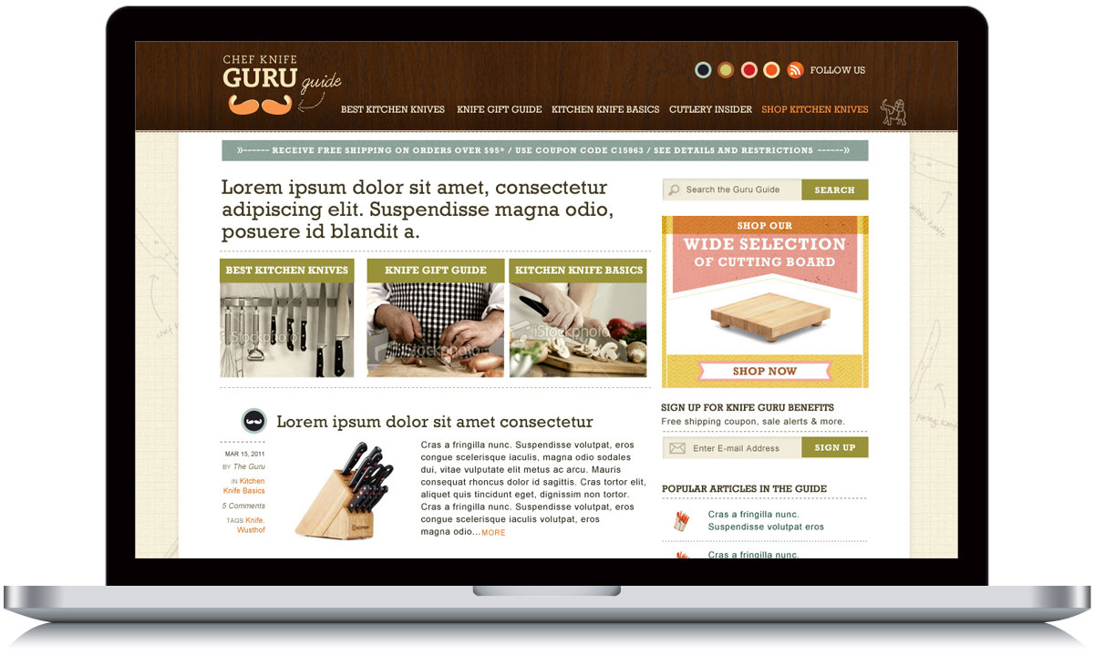 Chef Knife Guru Store Responsive