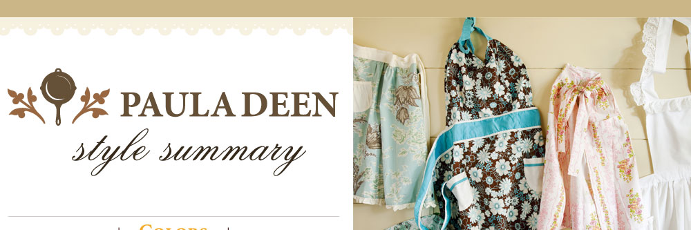 PaulaDeen style guide assets