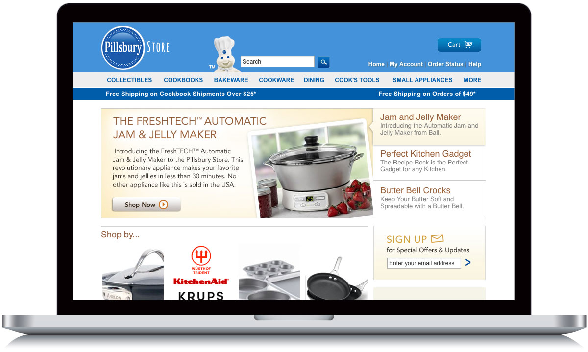 Pillsbury Store Homepage