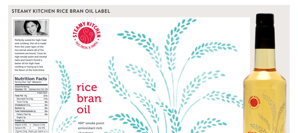 Steamy Kitchen Packaging Development