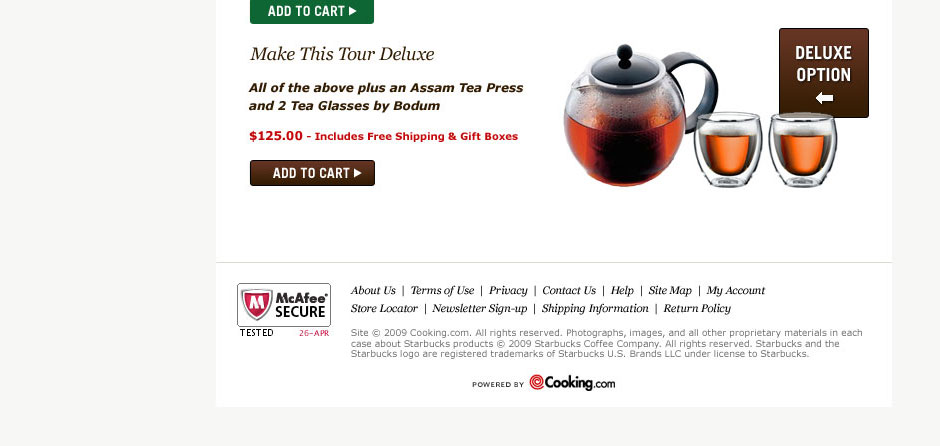 Starbucks Store Coffee Tours